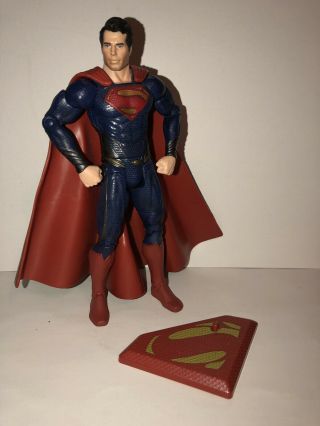Mattel Dc Comics Movie Masters 6” Man Of Steel Superman Action Figure 2013