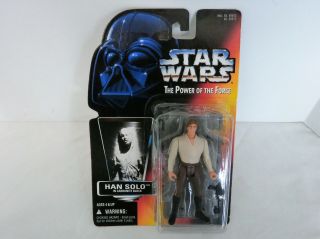 1996 Star Wars Potf Han Solo In Carbonite Block Action Figure Noc By Kenner