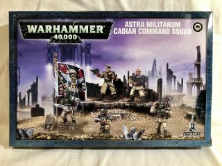 Warhammer 40k: Astra Militarum (imperial Guard) Cadian Command Squad