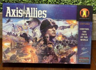 Axis & Allies Wwii Strategy Board Game Nearly Complete - Avalon Hill 2004