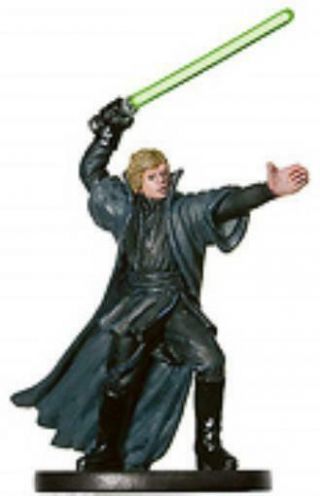Wotc Star Wars Minis Universe Luke Skywalker - Jedi Master Nm