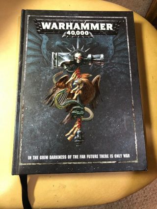 Warhammer 40k Space Marines Rule Book Sb69