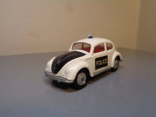 Husky Models / Corgi Juniors Vintage Vw Volkswagen 1300 Police Nmint