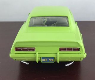 1969 Chevrolet Camaro Z/28 ERTL 1/18 Light Green Color 6