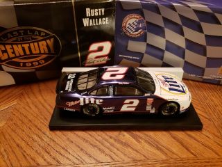 Rusty Wallace 1999 2 Last Lap Of The Century - Miller Lite 1/24 Action Nascar