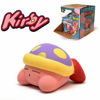 1x Kirby Sleeping Nintendo Smash Bros Squishme Foam Squishie Bag
