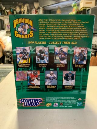 1999 Dan Marino 13 Miami Dolphins Football Starting Lineup Gridiron Greats 3