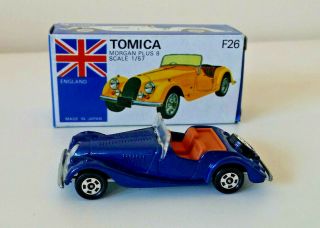 Tomy Tomica White Box F26 Morgan Plus 8 1/57 Diecast