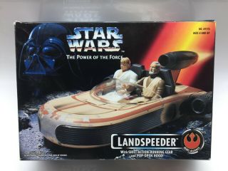 1996 Kenner Star Wars The Power Of The Force - Landspeeder