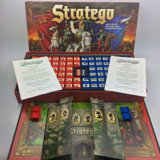 Stratego 1996 Board Game By Milton Bradley - Complete Vgc