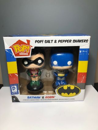 Funko Pop Salt And Pepper Shakers Batman And Robin Legion Of Collectors