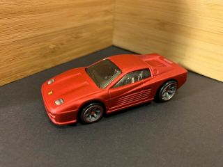 Hot Wheels Ferrari F512m (ferrari Racer 60th Anniversary/satin Red/2007)