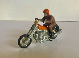 RARE Hotwheels rrRumblers Road Hog w/ Brown & Orange Rider - Redline Era 3