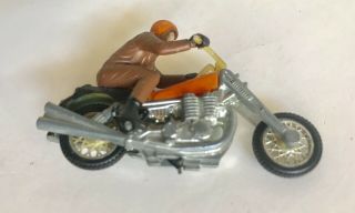 RARE Hotwheels rrRumblers Road Hog w/ Brown & Orange Rider - Redline Era 8