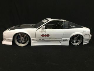 Jada Toys Nissan 240sx Import Racer 1/24 Scale White
