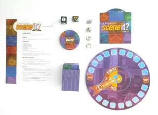 Friends Scene It DVD Trivia Board Game TV 2005 Mattel Complete 2