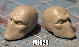 Ml028 Custom Cast Masked Male Head Use With 6 " Marvel Legends Figures