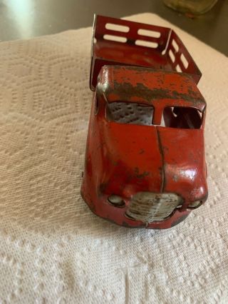 Antique Vintage Wyandotte Truck 100 Pressed Steel Tin Toy