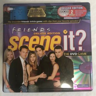 Friends Scene It? Deluxe Edition Dvd Game Collector 