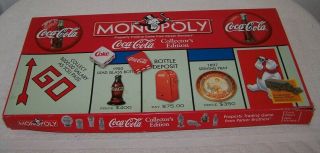 Monopoly 1999 Coca - Cola Collector 