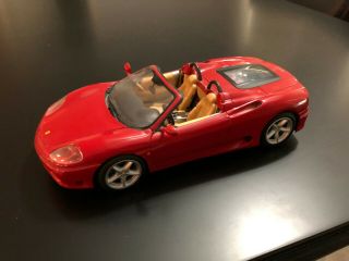 Hot Wheels 1/18 Scale Diecast - Ferrari 360 Spider Red Rare No Box