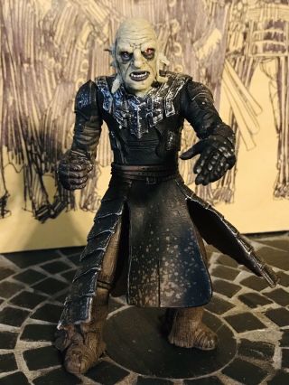 2001 Lord Of The Rings Fellowship Of The Ring Orc Overseer Action Figure 6 "