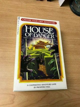 Choose Your Own Adventure: House Of Danger - Barely,  Complete Cib