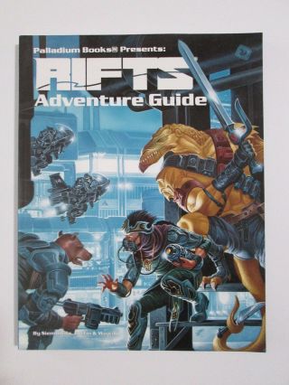 Rifts Adventure Guide Rpg Palladium Books Sc Nm