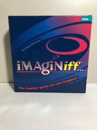 2006 Buffalo Games Revised Edition Imaginiff.  The Funniest Game You Can Imagine