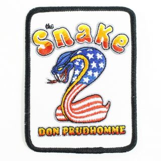 Don Prudhomme Snake Collectors Patch 4 "