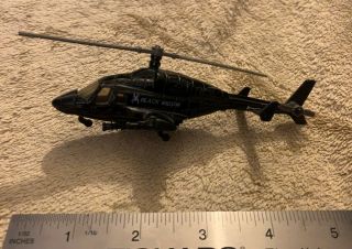 Ertl Diecast Attack Helicopter Toy,  Airwolf Look Alike,  No Packaging