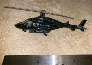 ERTL Diecast Attack Helicopter toy,  AIRWOLF look alike,  no packaging 2