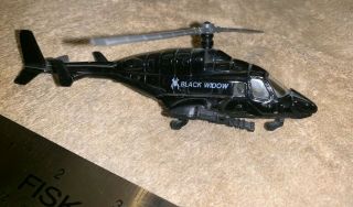 ERTL Diecast Attack Helicopter toy,  AIRWOLF look alike,  no packaging 3