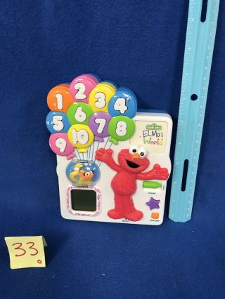 Mattel 2000 Handheld Electronic Game Sesame Street Elmo 