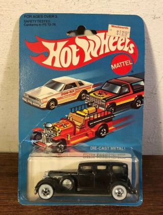 Hot Wheels 1982 Classic Packard On Blister Card 3920 In Package