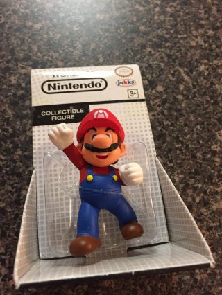 2016 Jakks Pacific - - World Of Nintendo - - 2.  5 " Mario Mini Figure