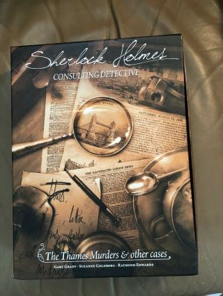 Sherlock Holmes: Consulting Detective - The Thames Murders And Other Cases Game