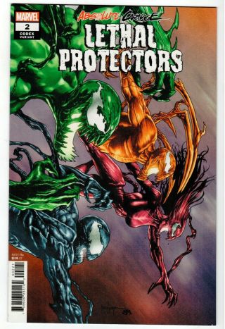 Absolute Carnage Lethal Protectors 2 1:25 Codex Variant - 2019 Marvel Comic