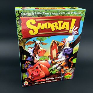 Snorta Game By Mattel 2007 Complete By The Makers Of Apples To Apples
