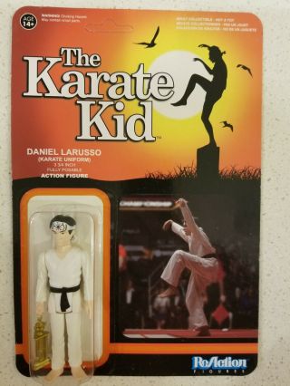 Funko Reaction The Karate Kid - Daniel Larusso Karate Action Figure 3.  75 "