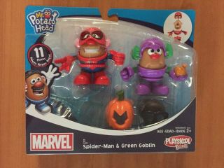 Playskool Friends Mr.  Potato Head Marvel Spider - Man And Green Goblin Hasbro 2015
