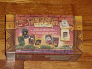 Harry Potter Uno Special Edition Card Game Mattel 2000 In Treasure Chest Box