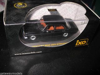 Ixo 1:43 Mercedes Benz 200/8 Strichachter Black Clc123 Awesome Model
