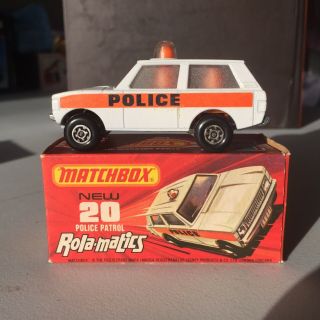 Matchbox MB20 Police Patrol B1 In Orig Type E Box 2