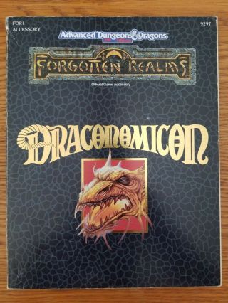 Draconomicon: Forgotten Realms - Advanced Dungeons & Dragons 2nd Edition