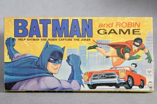 Vintage Batman And Robin Game Capture Joker 1965