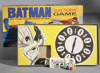 Vintage BATMAN and ROBIN Game Capture JOKER 1965 2