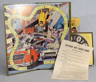 Vintage BATMAN and ROBIN Game Capture JOKER 1965 3