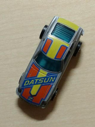 1976 Datsun Z Whiz Hot Wheels Car Toy Hot Wheel Datsun Silver Vintage Diecast