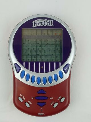 Radica Big Screen Cell Electronic Lighted Hand Held Travel Game 2003